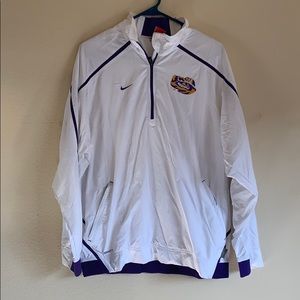 Nike fit LSU athletic quarter zip